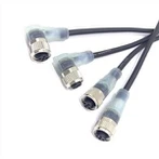 Konnettur M12 5 Pin Bil-LED